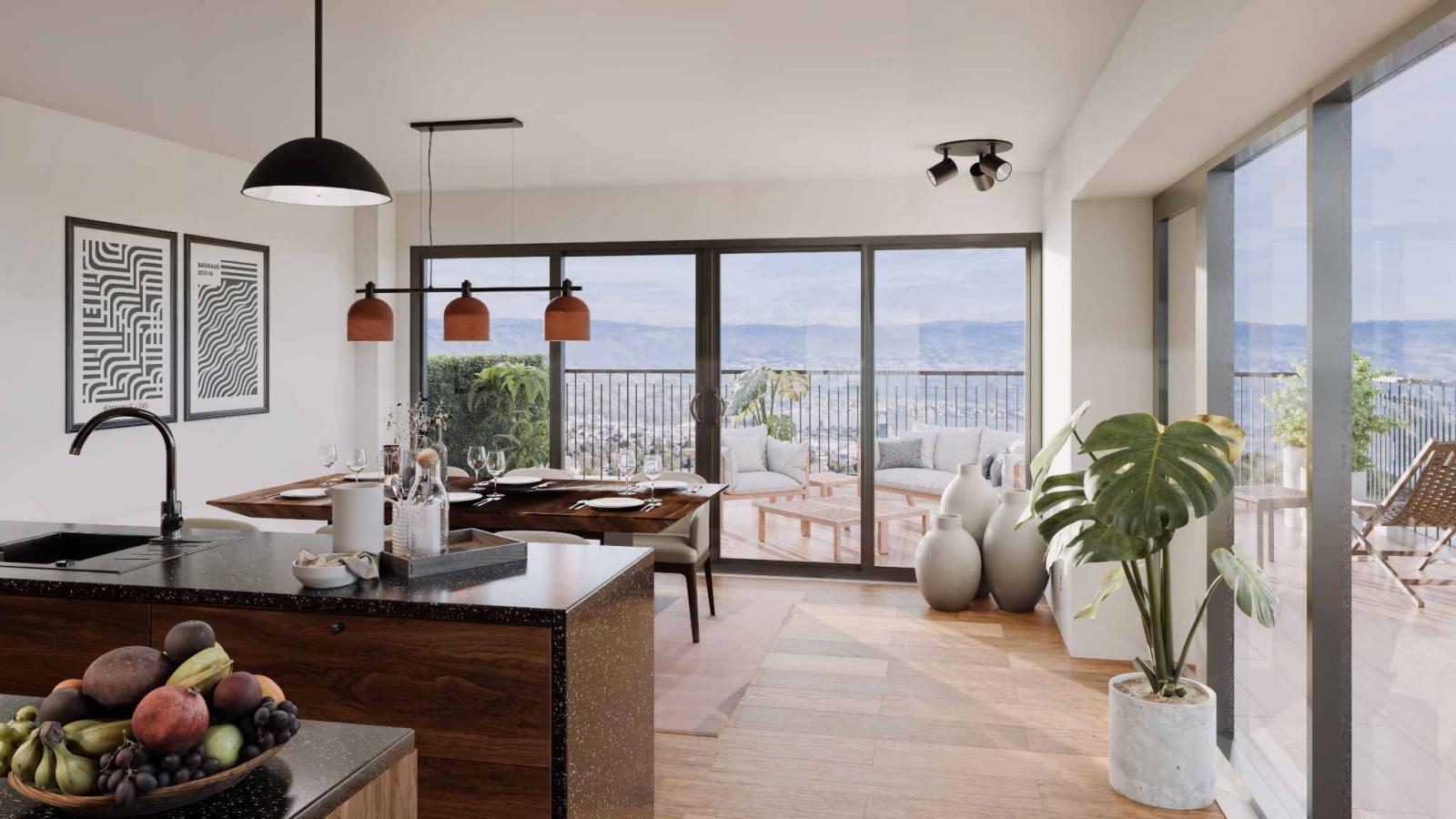 Superbe appartement de 4.5 pièces avec jardin