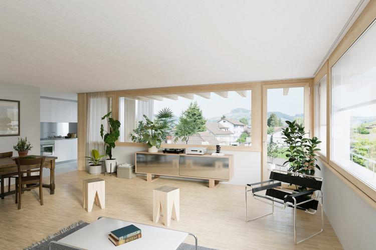 Apartment for sale, Rishalta 40 (Plaffeien, Switzerland)