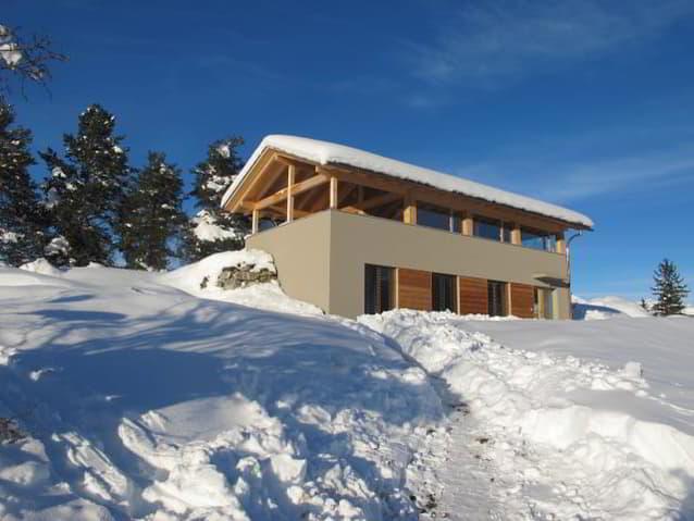 Chalet moderne de 4 pièces avec vue panoramique à Vercorin
