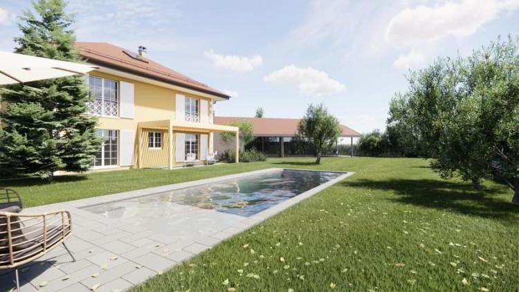 Villa de 7.5 pièces à Commugny avec projet de rénovation et d'extension