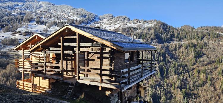 Charmant chalet avec vue panoramique à Isérables
