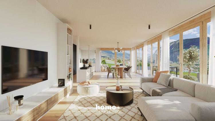 Nouvelle promotion de 5 villas individuelles avec vue exceptionnelle à Veyras