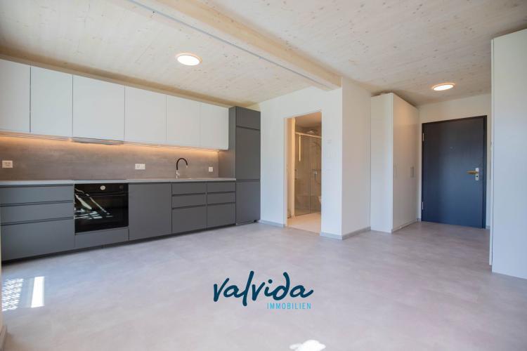 Moderne 1.5-Zimmerwohnung in Gampel zu vermieten