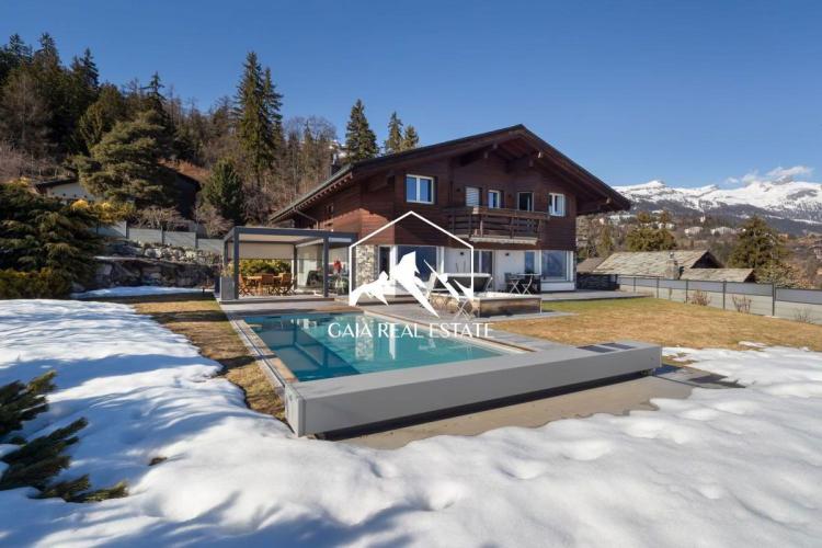 Chalet exceptionnel à Bluche