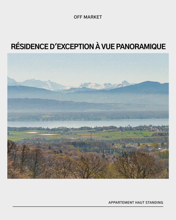 RÉSIDENCE D’EXCEPTION À VUE PANORAMIQUE