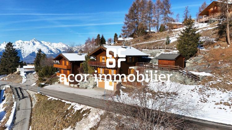 House for sale, Route des Mayens 81 (Mont-Noble, Switzerland)