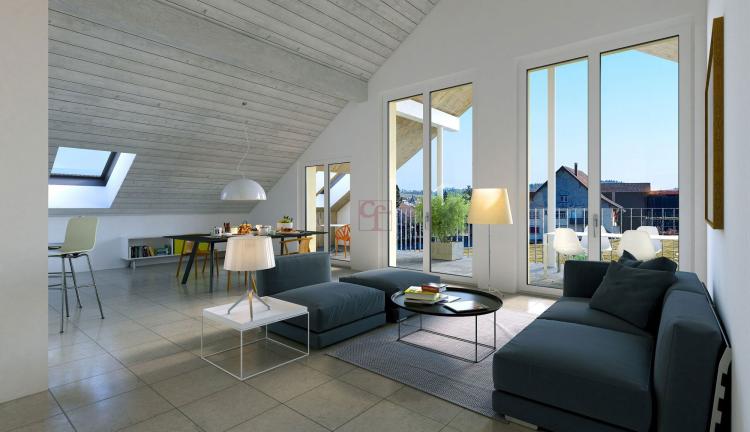 Farvagny - Appartements neufs de 5.5 pcs sous les combles