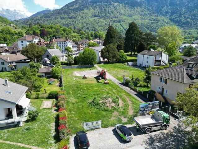 Appartement 4.5 pièces avec jardin à Bex