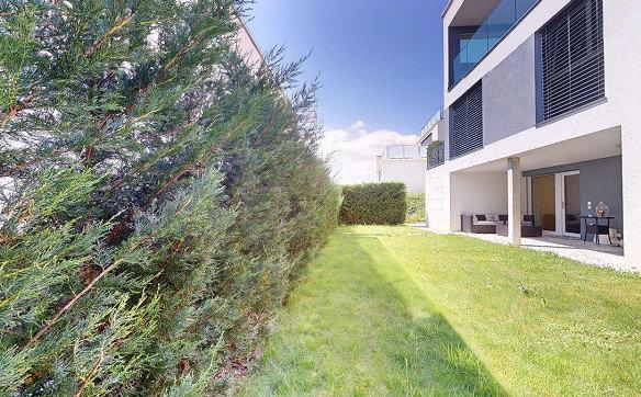 Giffers - 2½ pcs avec terrasse et jardin