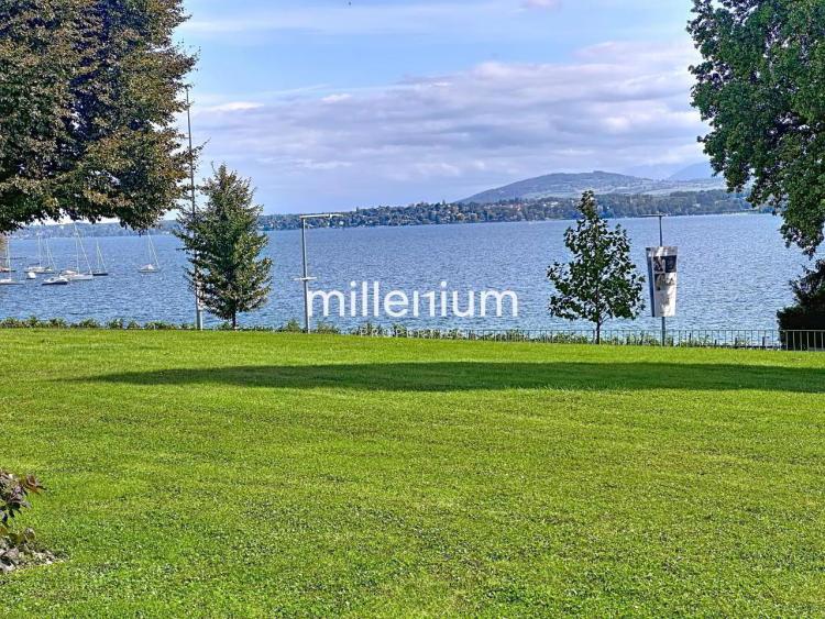 Rez-de-jardin de standing avec vue dégagée sur le lac