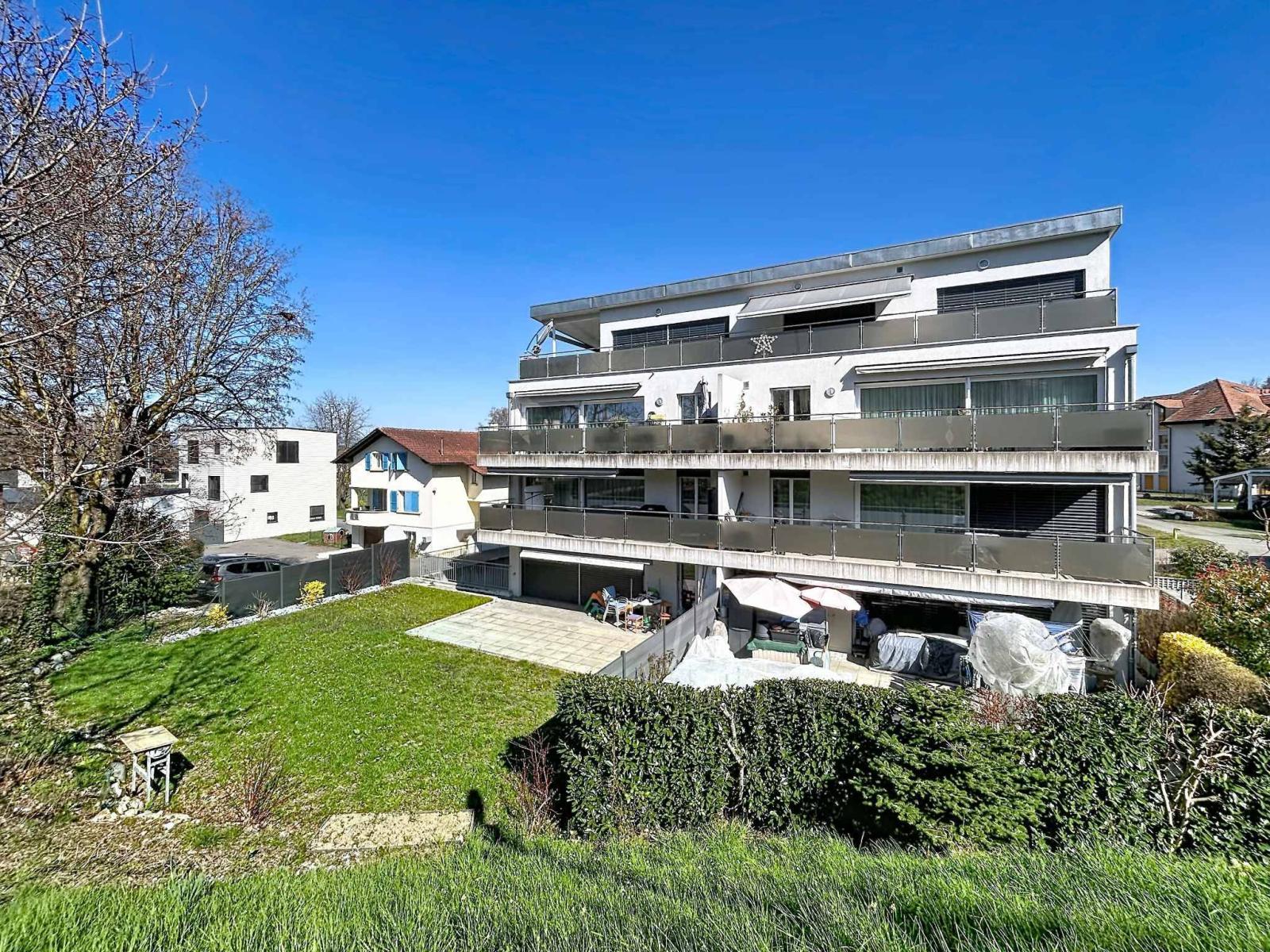 Appartement de 4.5 pièces dans PPE récente – Lumineux et idéal pour une vie de famille !