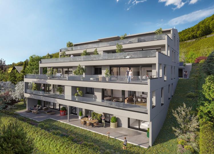 Prächtige 4.5-Zimmer-Wohnung mit Bergblick in Venthône