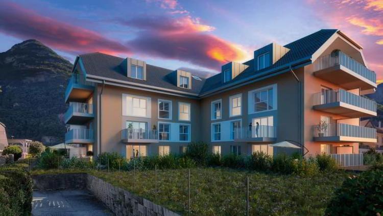 Appartement de 3,5 pièces dans une nouvelle résidence.
