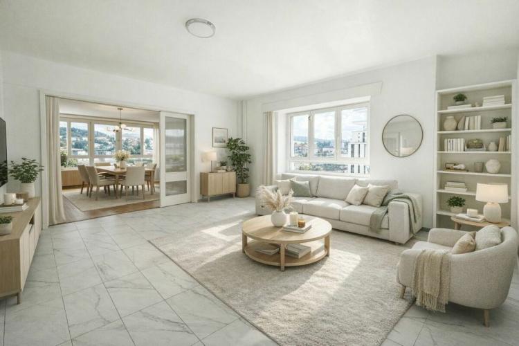 Lumineux et spacieux appartement de 5 pièces