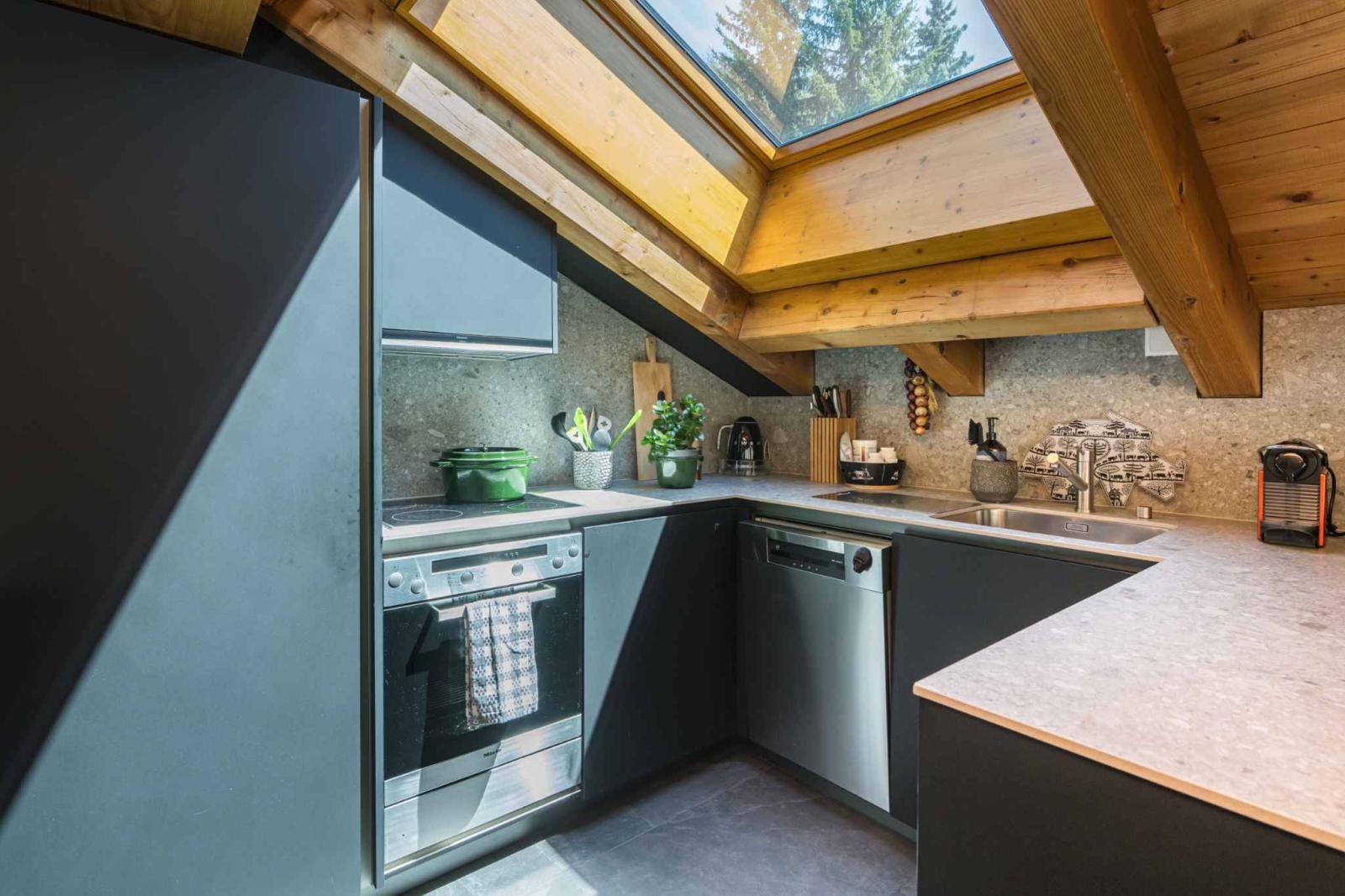 Appartement penthouse exclusif à Zermatt avec vue unique sur le Cervin