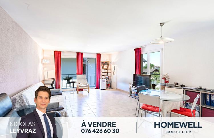Superbe 2,5 pièces lumineux avec balcon privatif