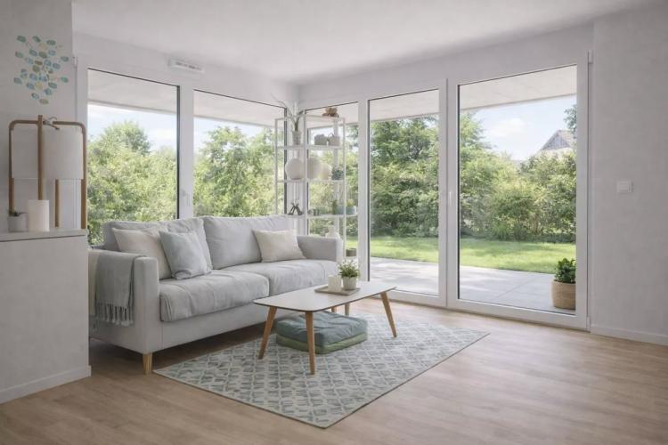 Charmant 2.5 pièces moderne avec terrasse et jardin à Renens