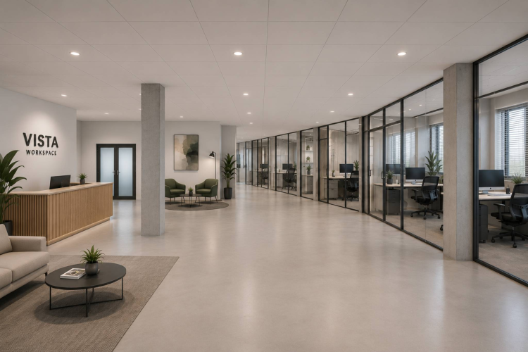 Magnifique surface de 588 m2 au 2ème étage d'un bâtiment moderne