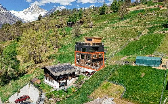 Moderne 4.5-Zimmer-Erstwohnung mit optimaler Aussicht in Bürchen