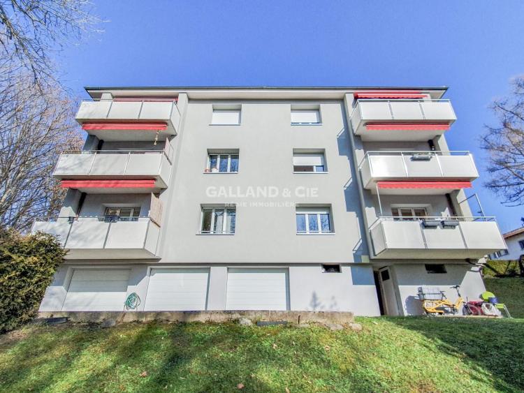 Appartement de 3 pièces au 1er étage près du centre-ville