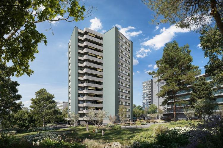 FRIBOURG - 4.5 pièces du 7ème au 10ème étage