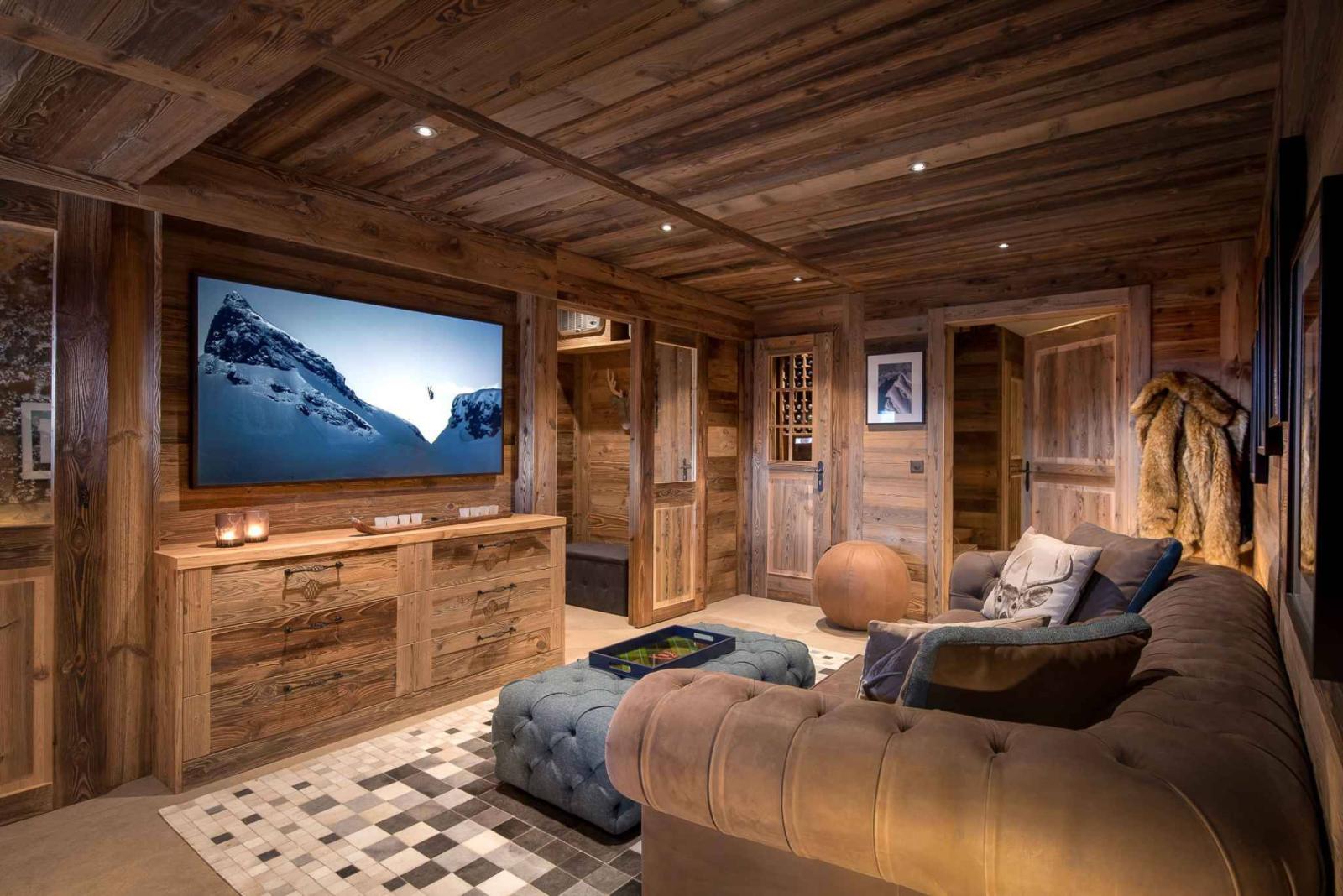 Chalet moderne avec vue imprenable sur les montagnes