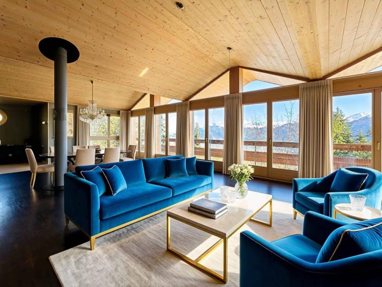 Un chalet spacieux et cosy au cœur d’Anzère
