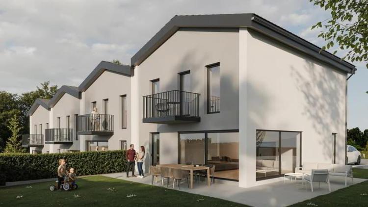 Gletterens Villa contigüe de 5.5 pièces Vue dégagée sur la campagne
