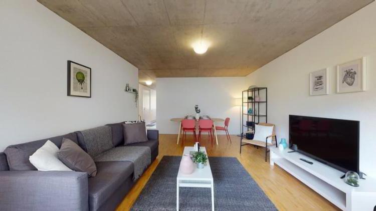 Bel appartement 3.5 pièces lumineux à la Matze, centre ville Sion