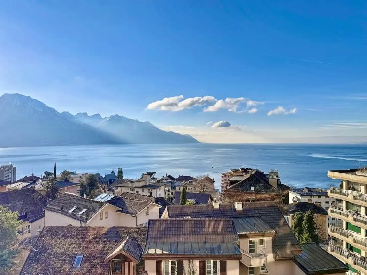 Aussergewöhnliche Gelegenheit in Montreux - Zwei Wohnungen mit atemberaubendem Seeblick