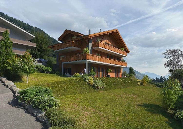 Magnifique appartement de 6,5 pièces dans un chalet à Val-d'Illiez