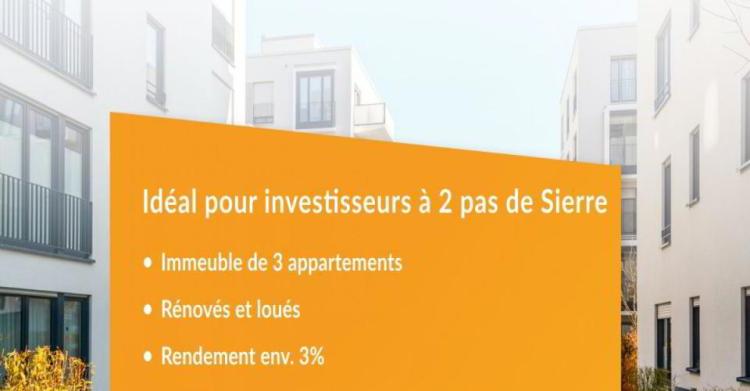 Immeuble résidentiel 5 pièces