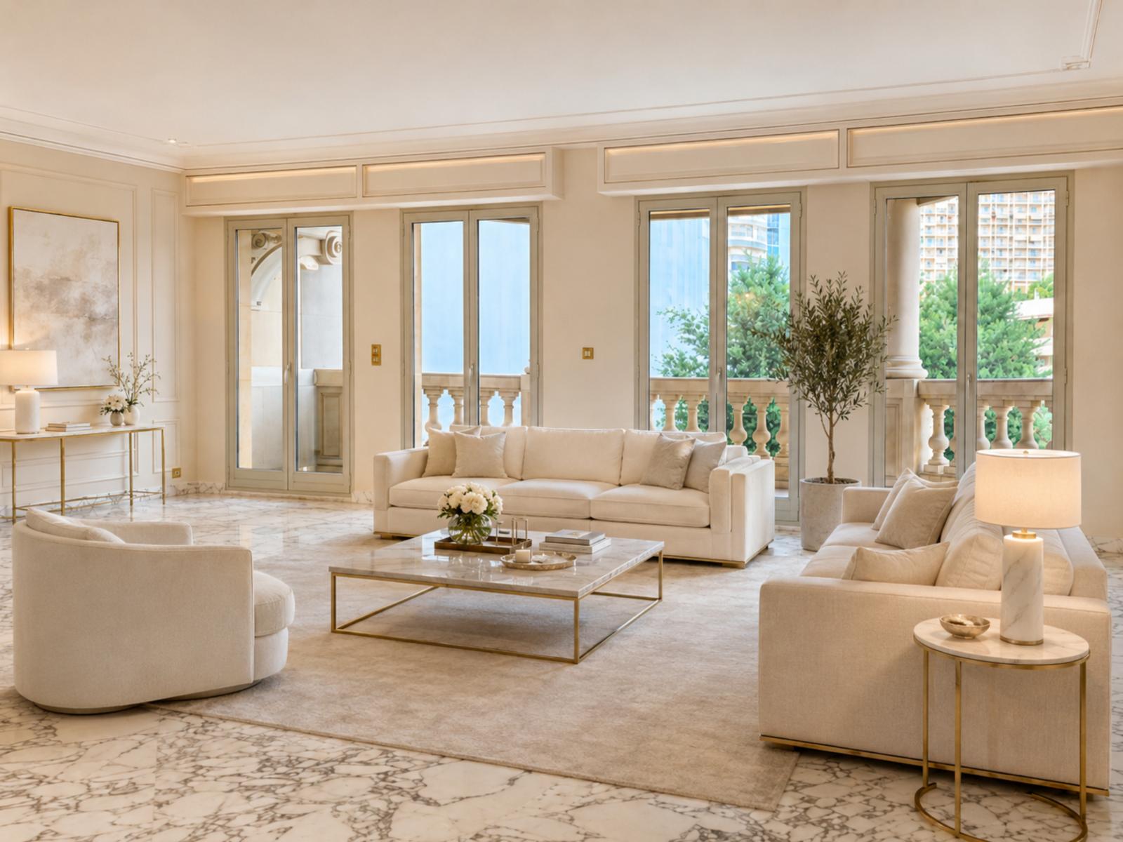 Résidence du Métropole – Élégant appartement de prestige de 4 chambres au cœur du Carré d’Or