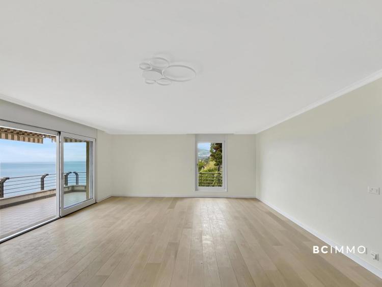 Élégance contemporaine avec vue panoramique sur le lac