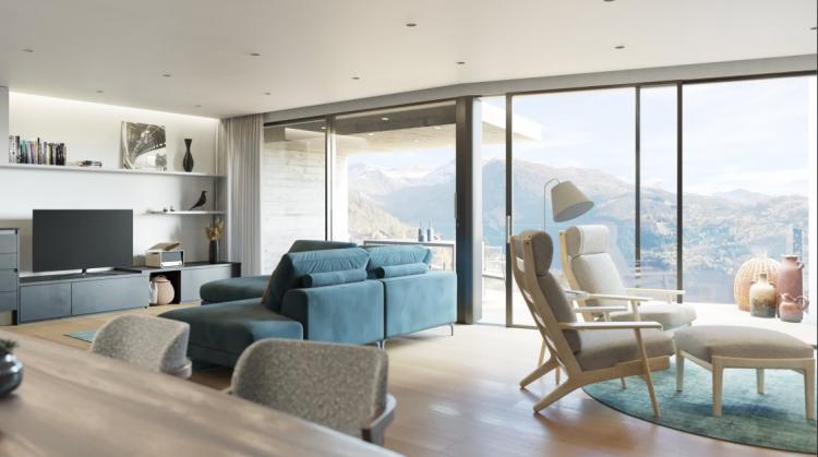 Plus que 3 villas disponibles – Promotion de 5 villas contiguës à Ayent