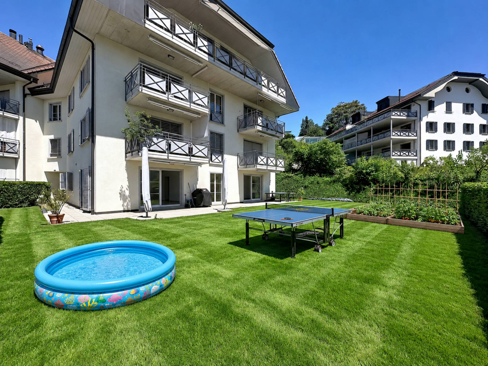 Spacieux appartement de 5.5 pièces avec terrasse et grand jardin
