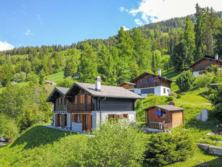 Chalet mit Charme und Panoramablick sowie direktem Zugang zu den Pisten