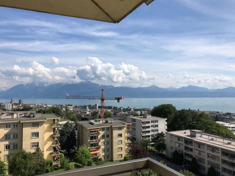 Magnifique vue sur le lac