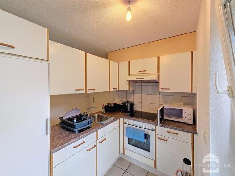 Beau 1,5 pièces au rez-de-chaussée d’environ 39m2