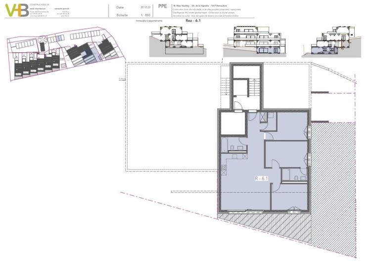 Apartment for rent, Chemin de la Vignetta 12h (Remaufens, Switzerland)