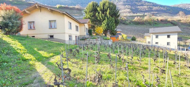 House for sale, Route de la Vidondée 16 (Martigny-Combe, Switzerland)