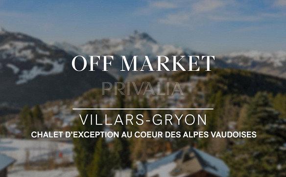 Chalet d'exception ski in ? ski out aux portes de Villars