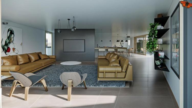 Attique de 5,5 pièces d'exception avec terrasse panoramique de 104 m²!