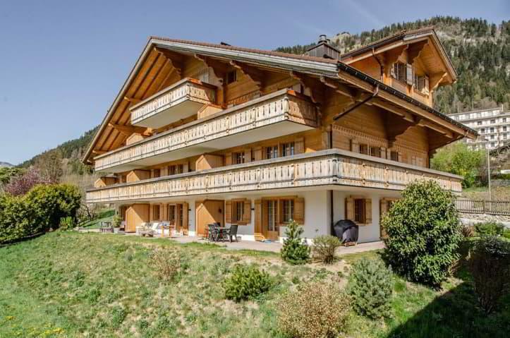 Appartement moderne de 3,5 pièces à Château-d'Oex