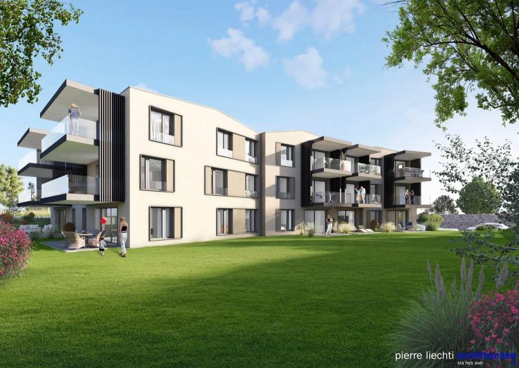 Wohnung mit 3.5 Zimmern und Loggia in Cortaillod
