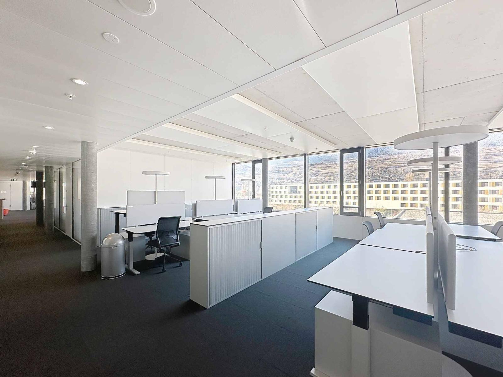 EXCLUSIF : Bureaux PLUG & PLAY de 1'385 m2 à louer à SION