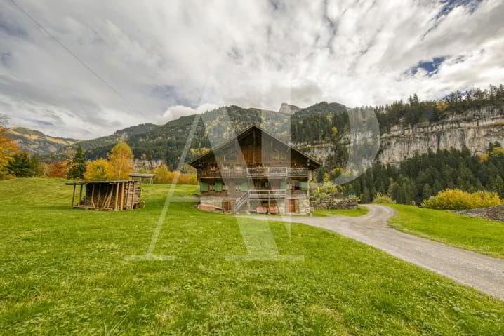 A VENDRE APPARTEMENT 5.5 PIECES DANS UN CHALET AUTHENTIQUE