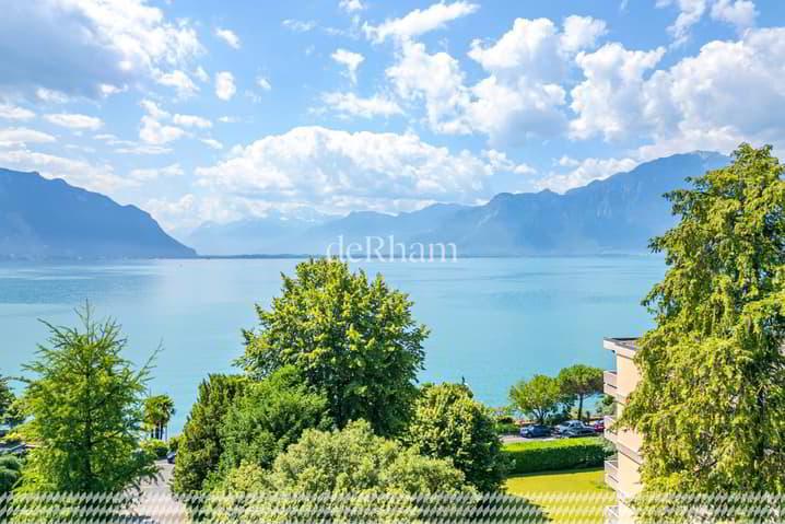 Appartement de 2.5 pcs profitant d'une vue splendide à deux pas du Lac