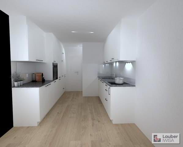 Moderne 4.5-Zimmer-Wohnung mit Balkon und schöner Aussicht in Visp