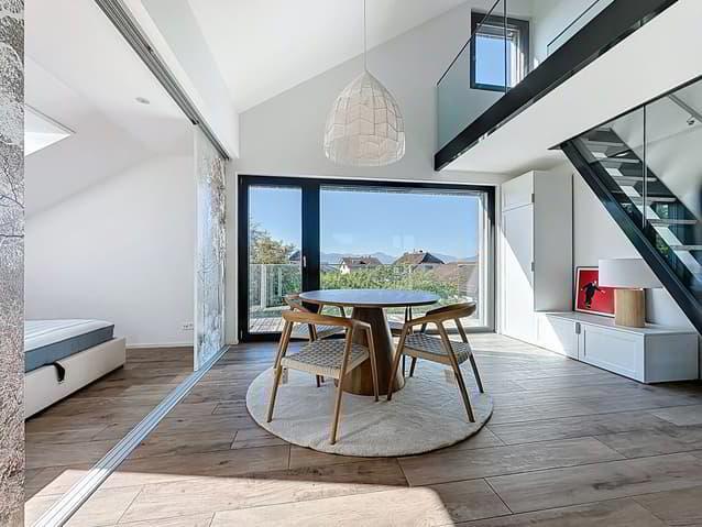 Duplex au dernier étage